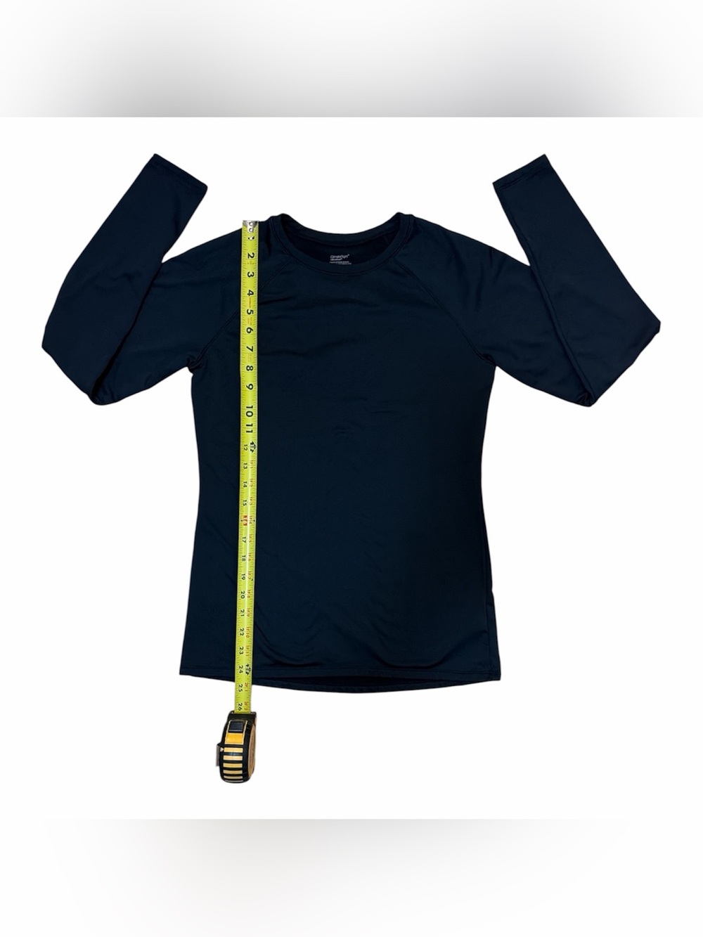 Climate Right By Cuddl Duds Womens Black Long Sleeve Pullover Shirt Size Small